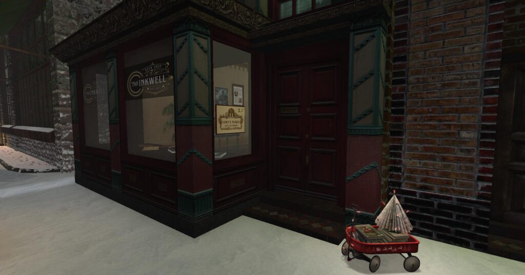 The Inkwell book shop, New Babbage